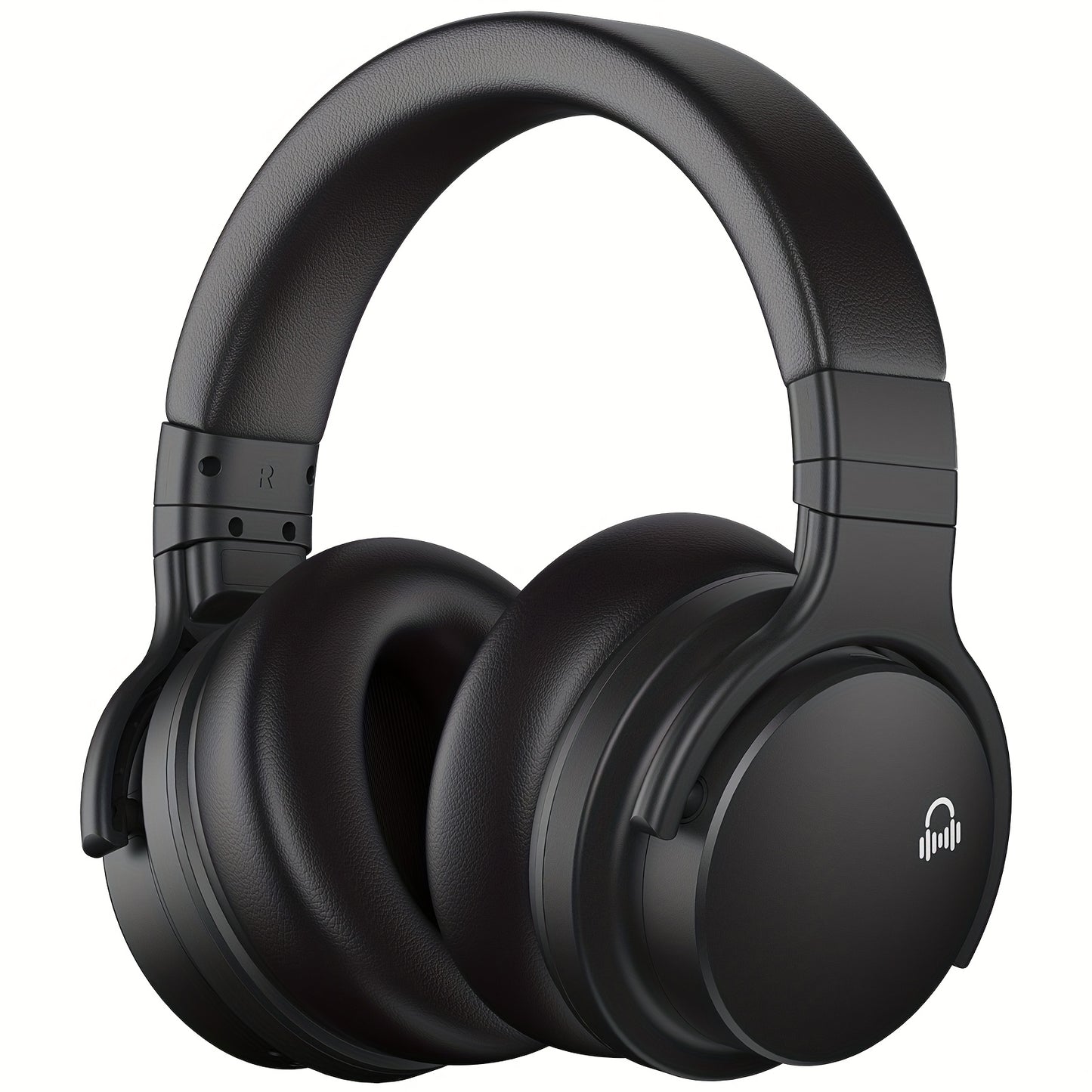 Active Noise Cancelling Wireless Headphones, 30H Playtime, with Microphone, Deep Bass, 30 Hours Playtime