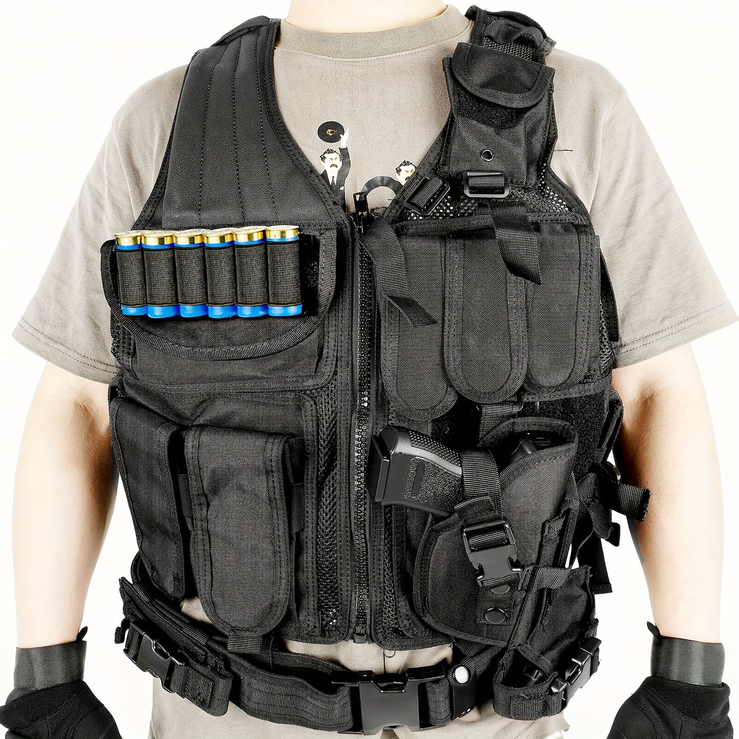 Marmot Upgrade S-XXXXL Tactical Vest 1000D Nylon With Detachable Belt & Subcompact/Compat/normal Pocket
