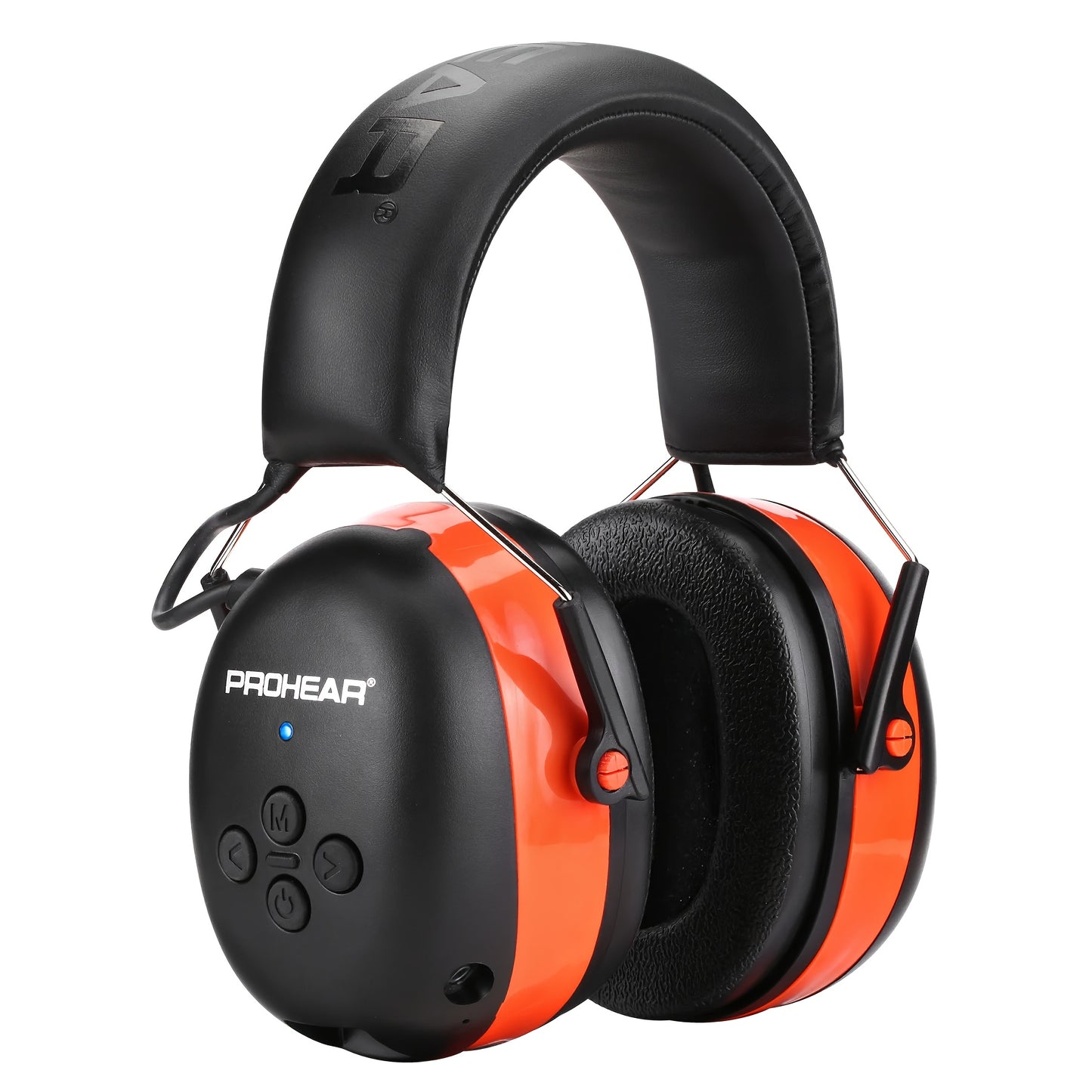 ZOHAN Wireless Electronic Noise Cancelling Headphones, Outdoor Sports 5.0 Wireless Earmuffs, Music, Charging, Suitable For Studying, Mowing, Shooting, Silent Safety Hearing Protection Headphones, Foldable Noise Cancelling Ear