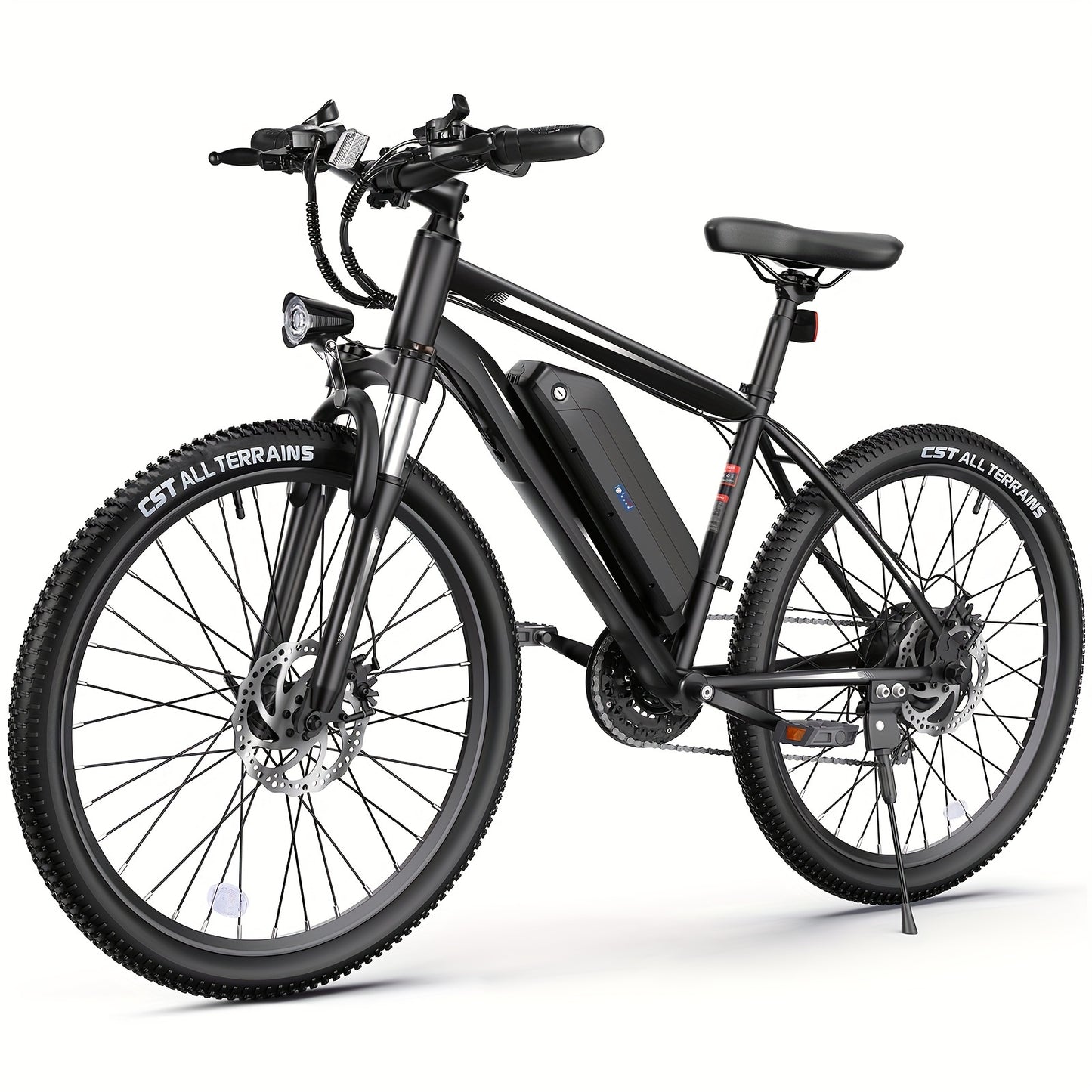 27.5'' Electric Bike for Adults With500W Motor, Up to 50 Miles School Ebike with 48V 500WH Removable Battery, Electric Mountain Bike, 20MPH Adults Electric Bicycle with LCD Display, 21 Speed