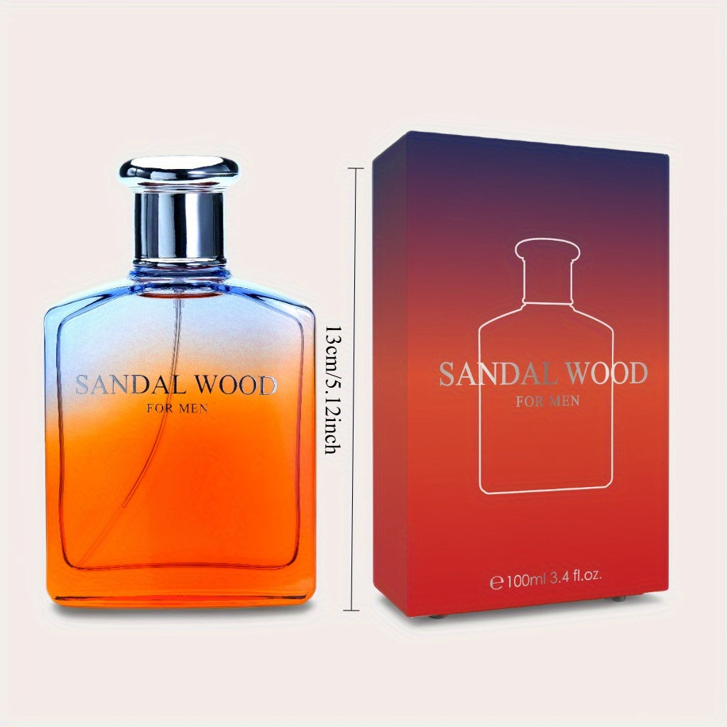 Men's Eau de Toilette, 3.4 ounces - amber. Citrus, pepper and lavender aromas. Bpa-free. Long-lasting fragrance. Suitable for daily use and special occasions