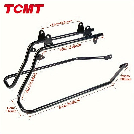TCMT Hard Saddlebag Saddle Bag Conversion Brackets Fit For Softail W/ Hardware