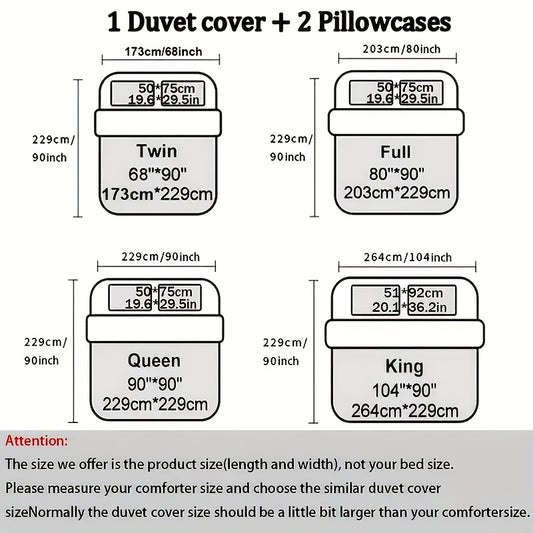 Timeless Design, Egyptian Pharaoh 3pcs Ancient Egyptian Art Quilt Cover Set (1 Quilt Cover + 2 Pillowcases, Pillow Core Not Included), Soft And Breathable HD Printed Bedding Set, Soft And Breathable Duvet Cover And Pillowcase
