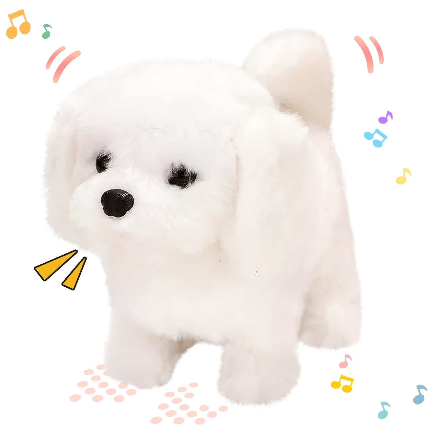 2025 New Robot Dog, Robot Puppy That Acts Like A Real Puppy - Walking, Barking, Tail Wagging