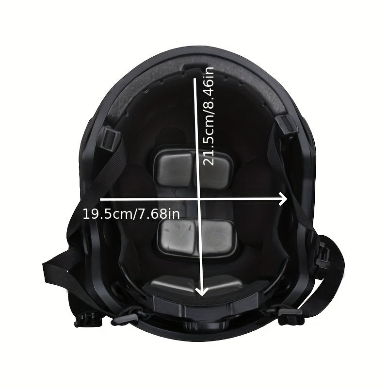FAST Tactical And Skull Mask Set with Enhanced ABS, Adjustable Knob for CS Paintball Outdoor Activities Maximum Protection for Paintball, Hunting!Cosplay Photo Props, Bar Club Rave Party Supplies, Gift & Collection, Halloween