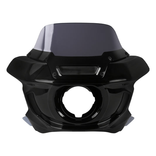 Motorcycle Headlight Fairing W/ Windshield Black for Harley for Low Rider S FXBB for Standard FXST 2018-up