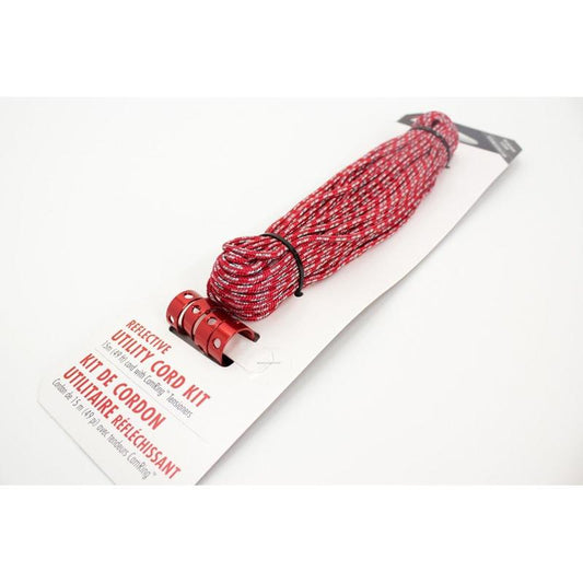 MSR Reflective Camping Cord Kit, Survival Tools, Camping Gear, Lightweight Setup, Tanglefree System, Reinforced Stitching, Sturdy Tensioners, Camping Rope Kit, Gear Locator Cord, Hikers, Survivalists