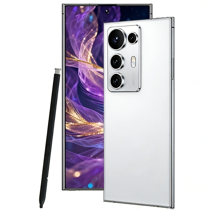 2026 New S25 Ultra Android Smartphone | 6.8-Inch 5G Unlocked Android 14 With 12Gb+512Gb Storage, Facial Recognition, Phone Case, Screen Protector, Headphones, And Charging Cable | Ideal For Daily Use, Travel, And Large-Screen