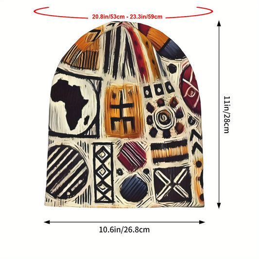 African Style Bonnet Hats Men Skullies Beanies Novelty Hats