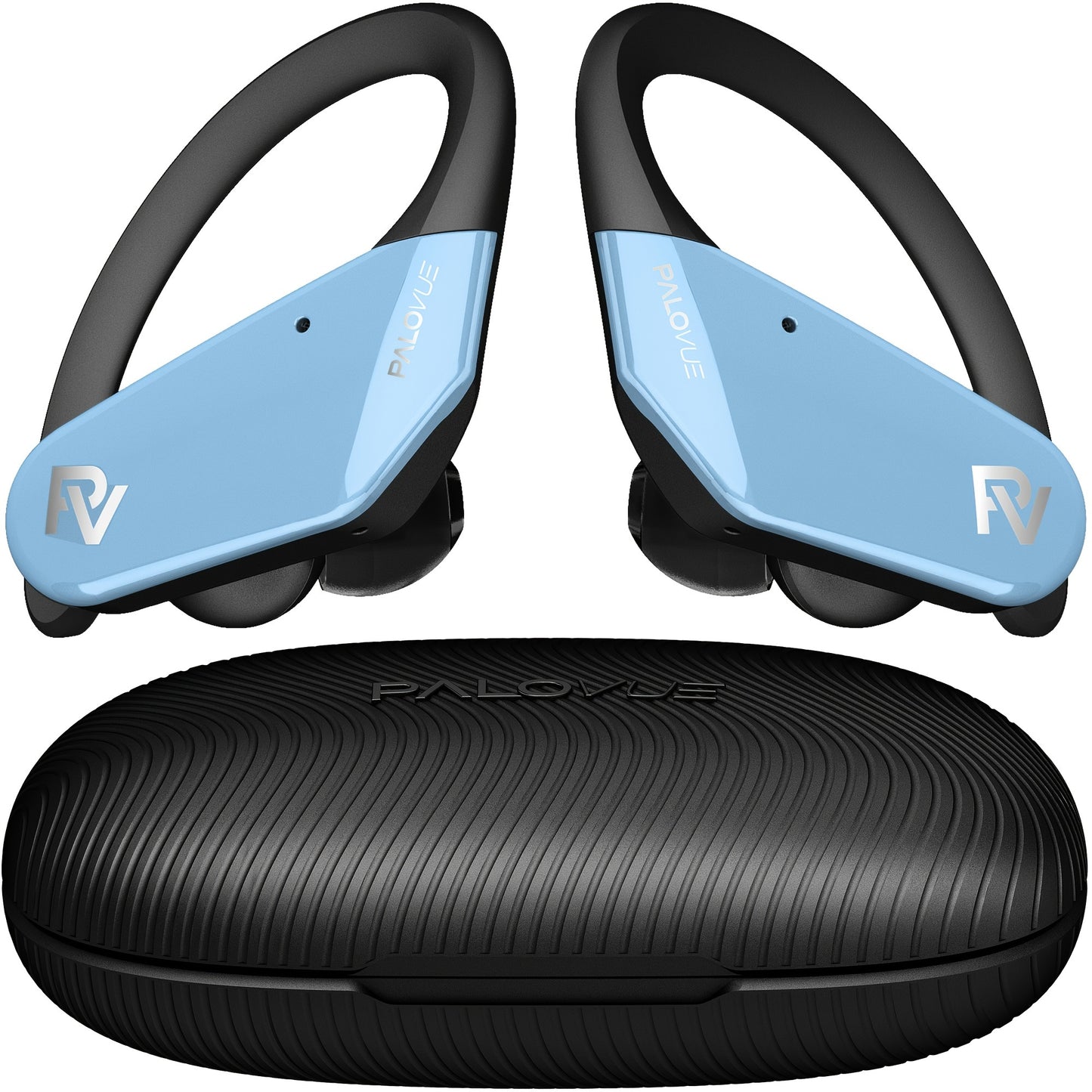 Wireless Earbuds Headphones Over Ear Earphones with CVC 8.0 Noise Reduction and 4 Mic for Sport Workout Running CSR Fast Pair - For Fitness Enthusiasts - Suitable for Running, Gym & Outdoor Activities - Great Gift for Music L