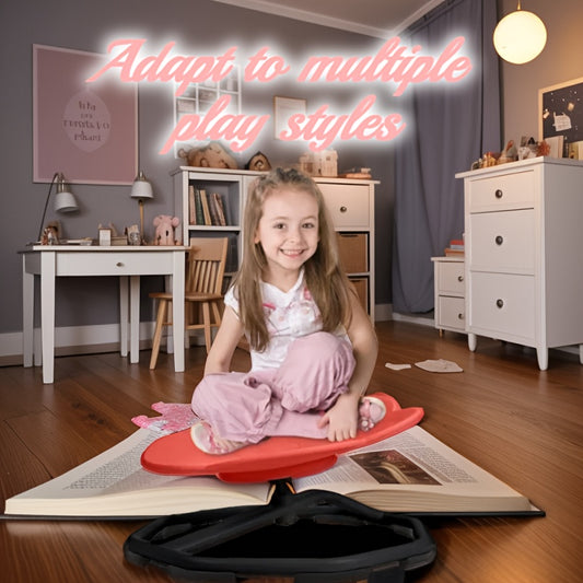 Four seasons available Sensory Swivel Chair Balance Rhythm Kids Sensory Swivel Chair - Comfortable Rotating Seat for Children with Autism, Perfect for Home Use | Sensory Swivel Chair for Kids - Comfortable Rotating Seat for H