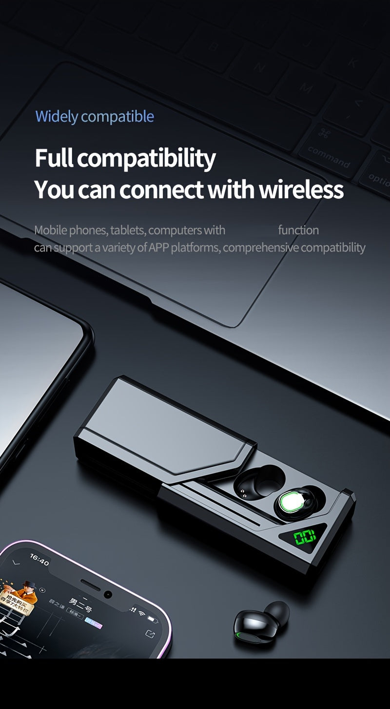 Soeleane Wireless Headphones Earphone