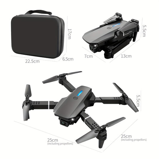 2026 New Large Screen Drone MAX Upgrade, 4k Professional Drone, High-definition Screen And Dual Cameras, Obstacle Avoidance And Brushless Drone, Drone with GPS And Return Function, 2 Batteries, Ultra Long Battery Life, Suitab