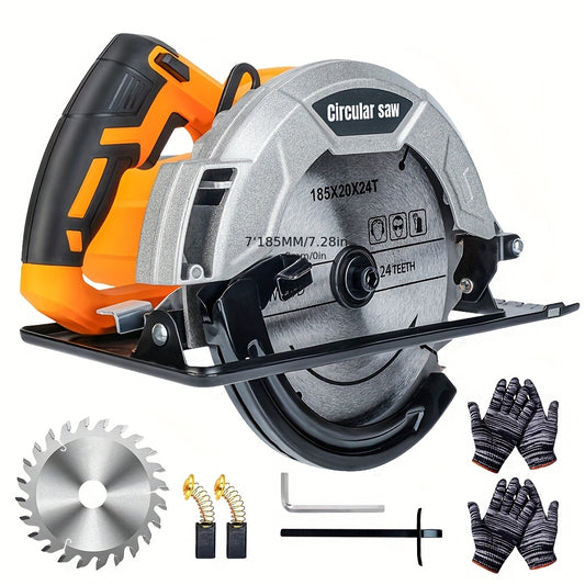 7-1/4'' There's A Rope Circular Saw Electric Saw Electric Circular Saw Professional Corded Circular Saw Wood Cutter DCS391B110 with Depth Adjustment Angle Adjustment 0-45° Bevel Circular Saw Sleeve Price High-power Circular