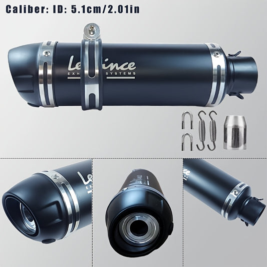 1 set/universal motorcycle exhaust pipe/motorcycle exhaust system/tailpipe/ultra-high performance/high temperature resistance/suitable for most motorcycles [off-road motorcycle/street sports motorcycle/street travel motorcycl
