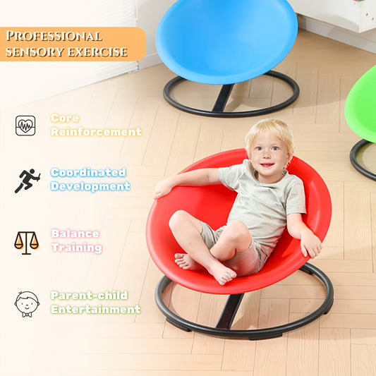 Spinning Chair For Autistic Kids 3+ Autism Kids Sensory Swivel Chair Coordinate The Balanced Development Of The Left And Right Brain And Exercise Muscle Endurance