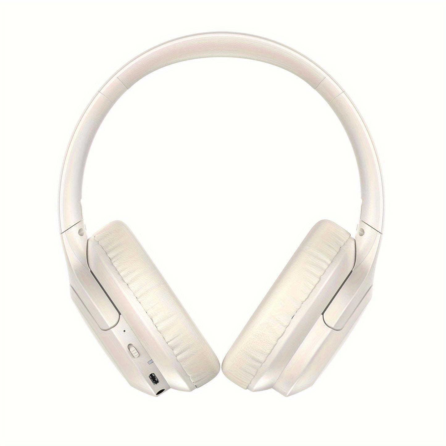 LIFEBEE Active Noise Cancelling Over-Ear Headphones - Wireless ANC Earbuds with Touch Control, Condenser Mic, Lightweight Plastic Semi-Open-Back Design, Sports & Exercise Compatible, Rechargeable Lithium Polymer Battery, Volu