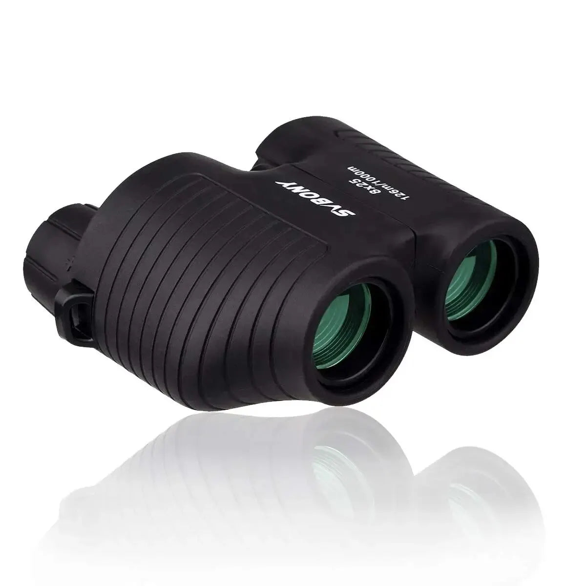 SVBONY 8x25 SV10 Binoculars Compact Fixed Focus Mini Portable Telescope Multi-coated Porro Prism for Outdoor Spoorts Games F9323