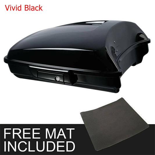 Motorcycle Razor Chopped King Trunk Latches For Harley Touring Road King Street Glide Road Glide 2014-2025