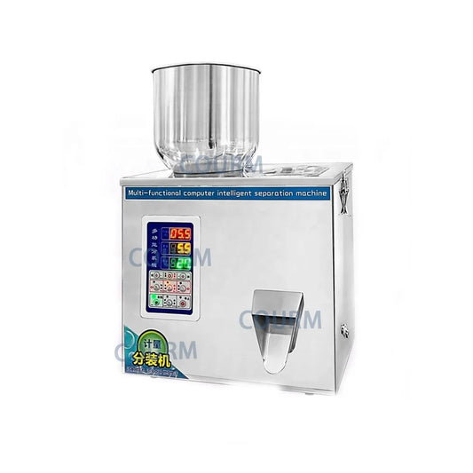 Automatic Rice Spice Powder Coffee Milk Powder Mung Bean Tea Screw Pet Cat Food Cereal Candy Filling and Packaging Machine