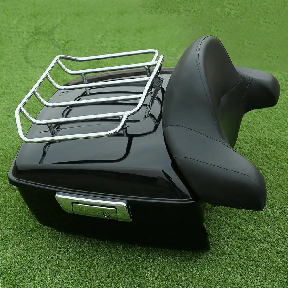 Motorcycle Trunk Luggage Rack Top Rail For Harley Touring Road King Street Glide Special Road Glide FLTRX 2014-2025 2018 19
