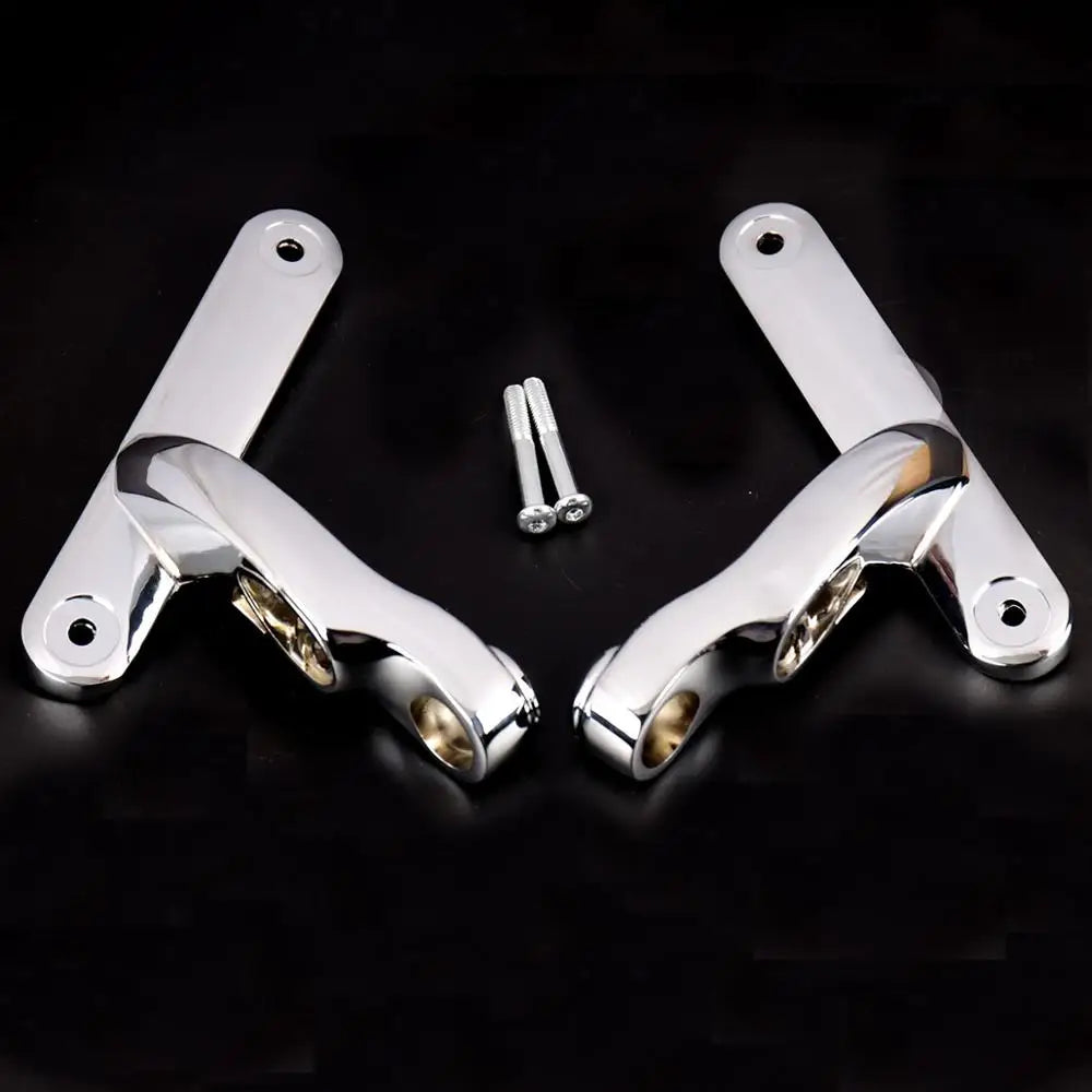 4.5inch Housing Bracket Mount Ring Bracket For Auxiliary Fog Passing Light Lamp Motorcycle Parts For Harley Street Glide FLHX