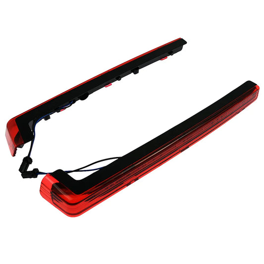 Motorcycle Tour Luggage Accent Side Panel LED Light Red/Smoke For Harley Touring Road King Road Glide FLHR FLHX FLTRX 2006-2025