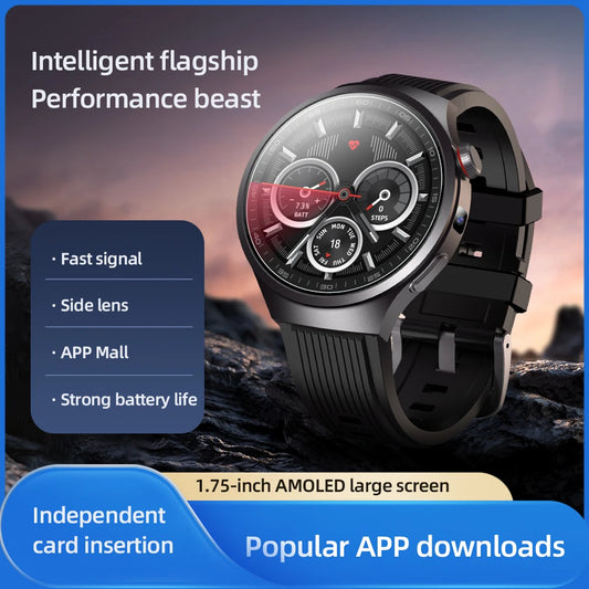 2025 Amoled Luxury VP30 Smartwatch 4G Sim Support Health Watch for Men Smart Watch Nfc Payment Camara Reloj Smart