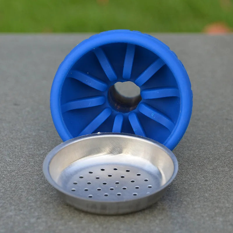 1PC Random Color Food Grade Silicone Shisha Hookah Tobacco Bowl Head for Keloud Chicha Narguile Sheesha Accessories