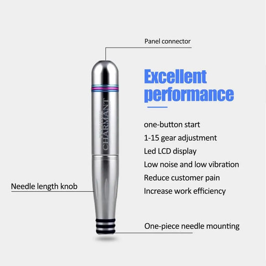 Dermografo Charmant 2/3 Permanent Makeup Machine Kits New Digital Microblading MTS Pen For Eyebrow Lip Eyeliner Liner Shader