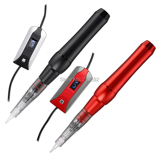 Portable Tattoo Gun Semi Permanent Makeup Eyebrow Lip Eyeliner Machine Pen