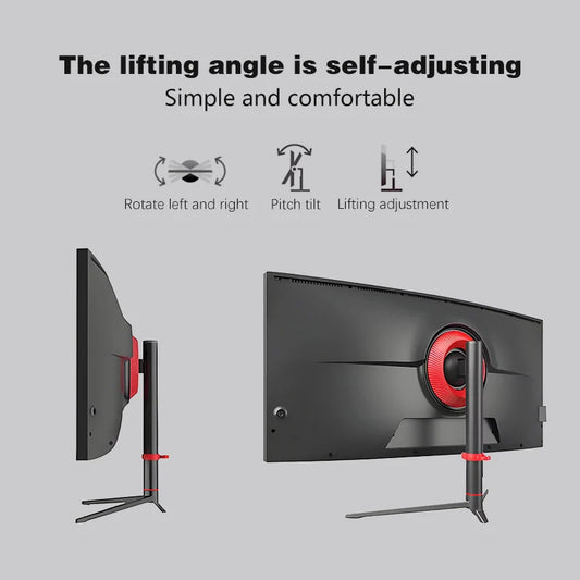 40-Inch Curved LED High Performance Gaming Monitor 75HZ 5K HDR400 for PC Computer Gamers and Office Use