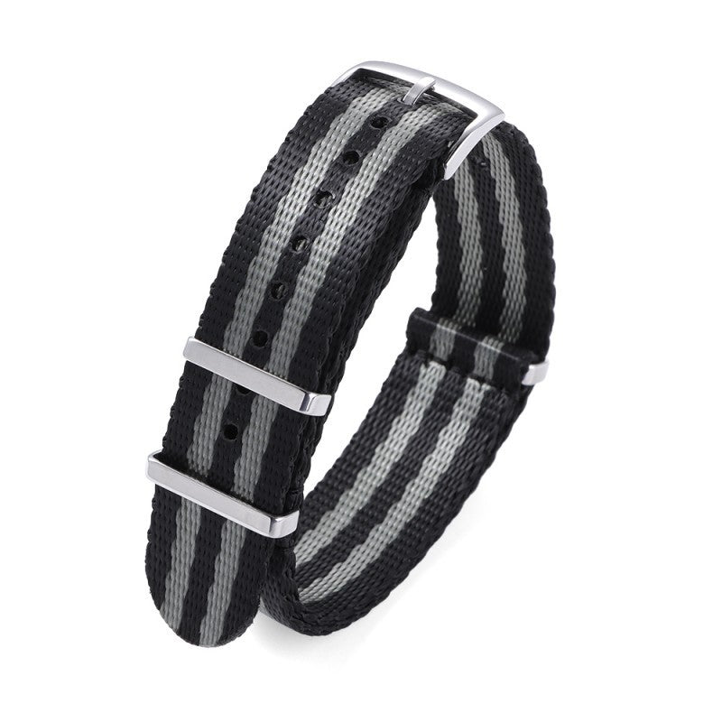 in stock NATO One Nylon Watch Strap for Omega Seahorse Speedmaster Canvas Watch Strap 20mm