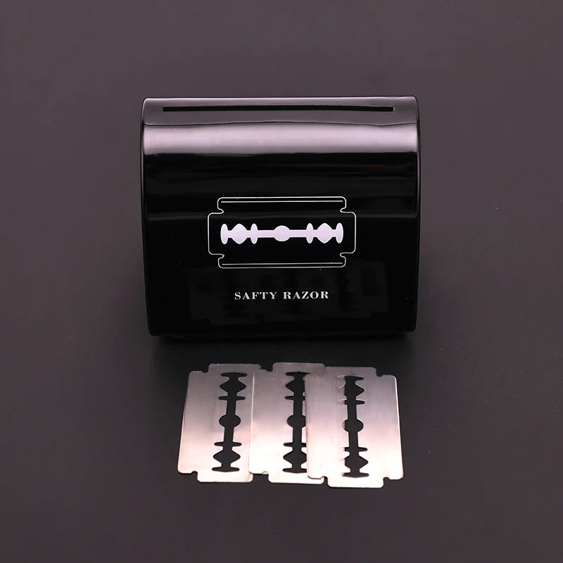 Barber Sharps Storage Box Razor Blade Small Capacity Waste Collect Wast Hairdresser Waste Cutting Tool Recycling Safety Case