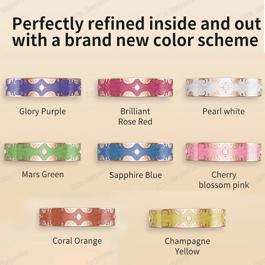 New Diamond Fashion Various Colors Available Women Smart Ring With Box Waterproof Lady ring Heart Rate Health Monitor Sport Ring