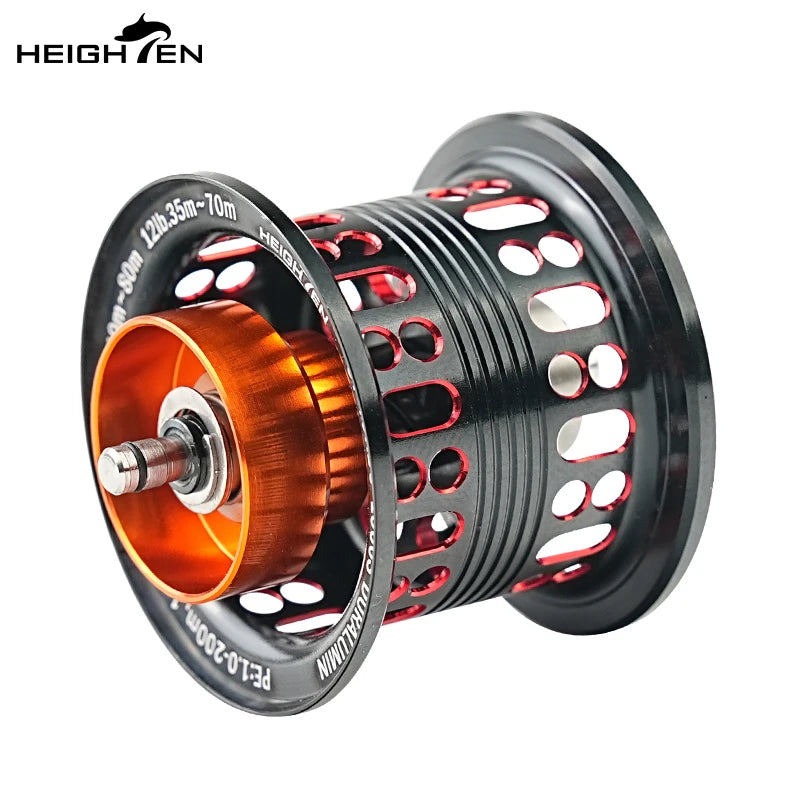 HEIGHTEN Shallow Spool For Daiwa Zillion Steez ct Ryoga Morethan Baitcasting Reel Lure Fishing