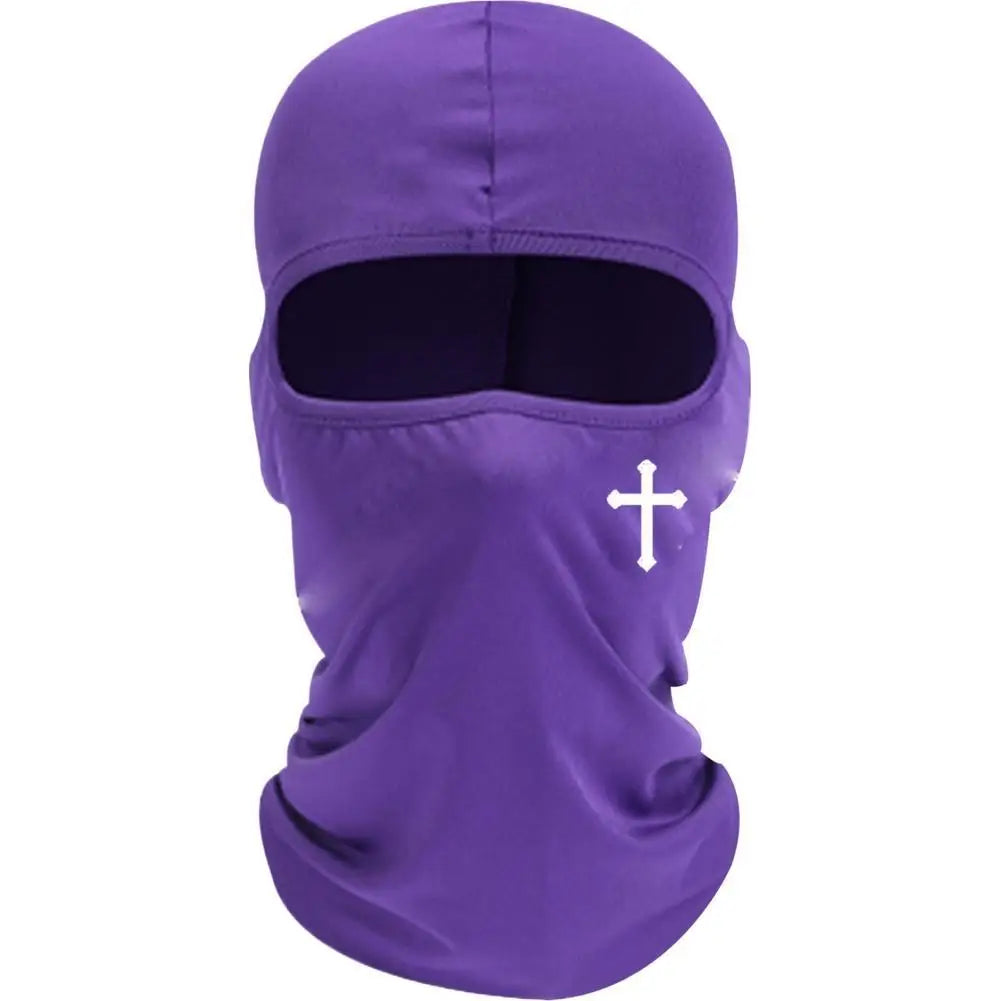 Christian Balaclava Cross Ski Mask Full Face Mask Cover Faith Shiesty Jesus Face Cover Breathable Men Women Sports Motorcycling