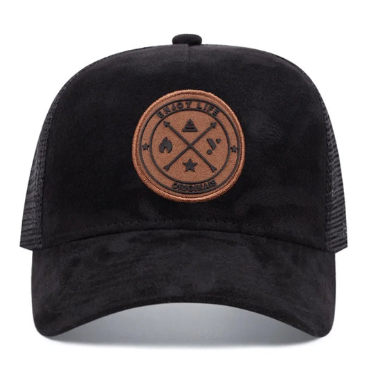 Hot Sale Unisex Cap ENJOY LIFE Letter Patch Baseball Caps Men Women Trucker Hat