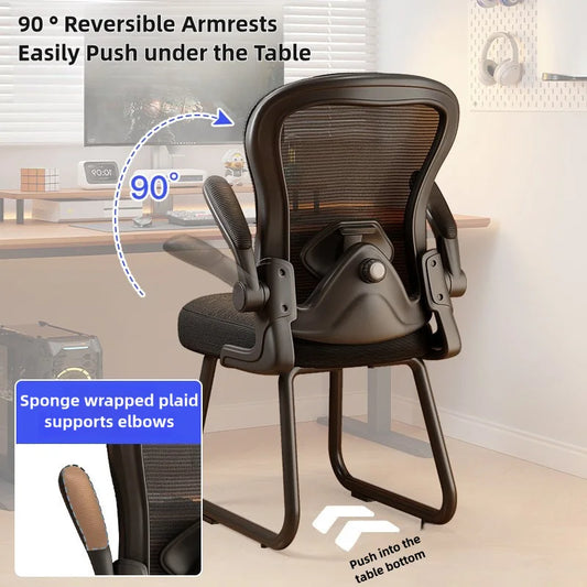 Office Chair Mesh High Back Desk Computer Chairs Dormitory Study Ergonomic Gaming Seats Home Furniture Thickened Seat Cushion
