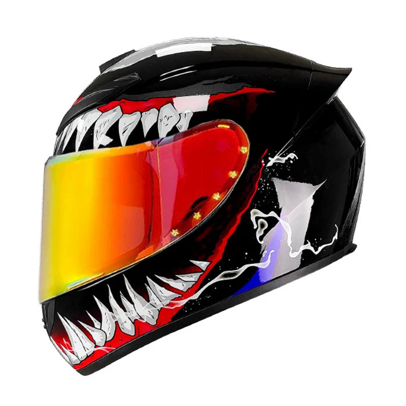 DOT Unisex Motorcycle Helmet Full Helmet Safety Modular Flip Helm Helmet Outdoor Flip Up Riding Casco Moto Capacetes Helmets