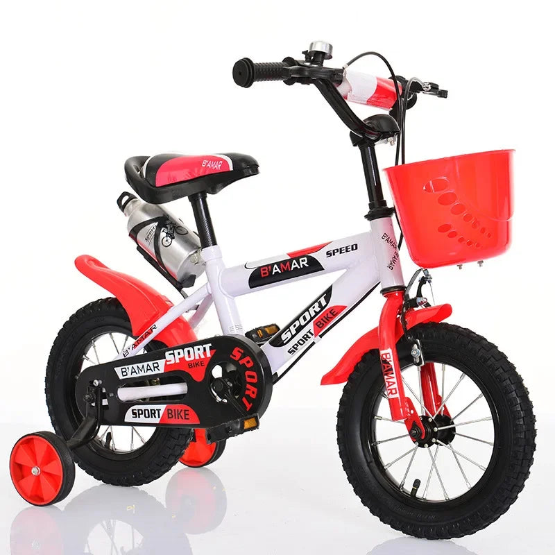 Toddler Bicycle for 2-7 Years Old Boys & Girls Multiple Sizes Children Bike Adjustable Height Kid Bicycle with Detachable Basket