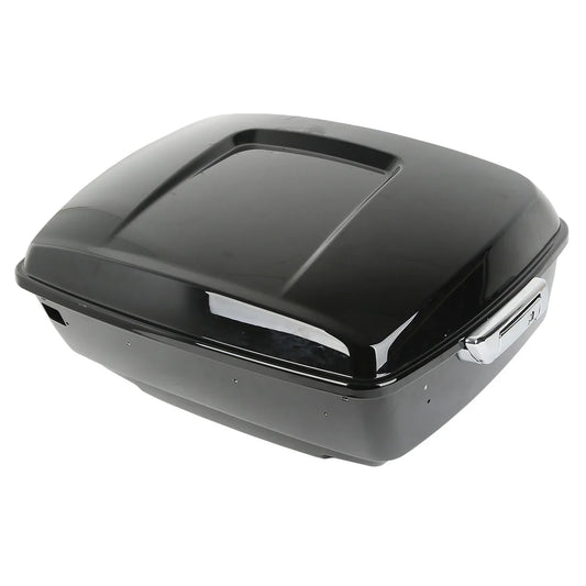 Black King Trunk W/ Black Latch Fit For Harley Electra Road Street Glide Road King 2014-2025 2018 2021 Motorcycle