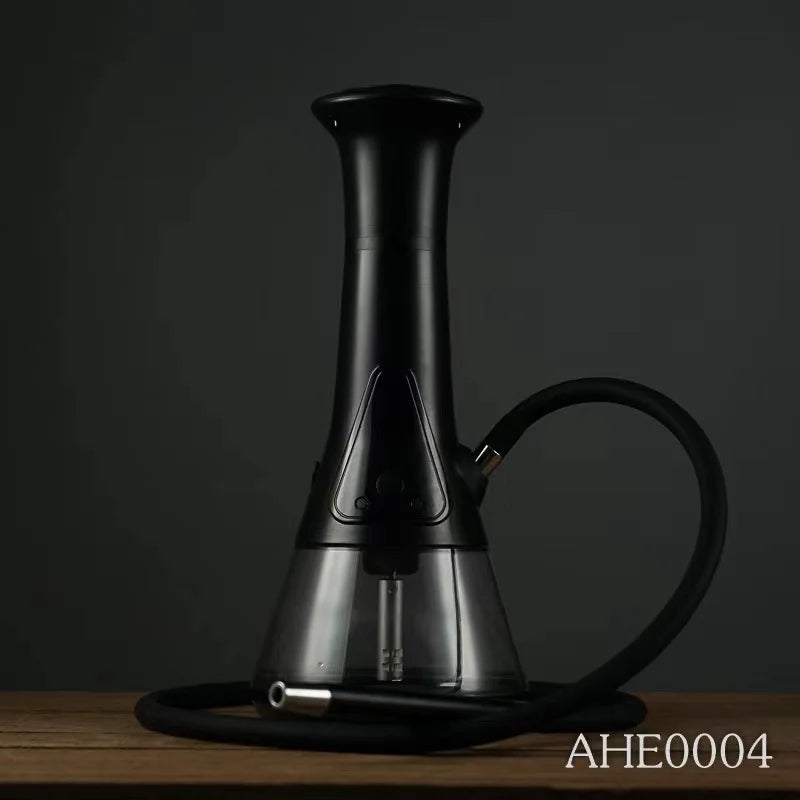 New Portable Acrylic Smart Electric Hookah Shisha Set 40000MAH Battery Ultra Long Endurance LED Display with Storage Bag