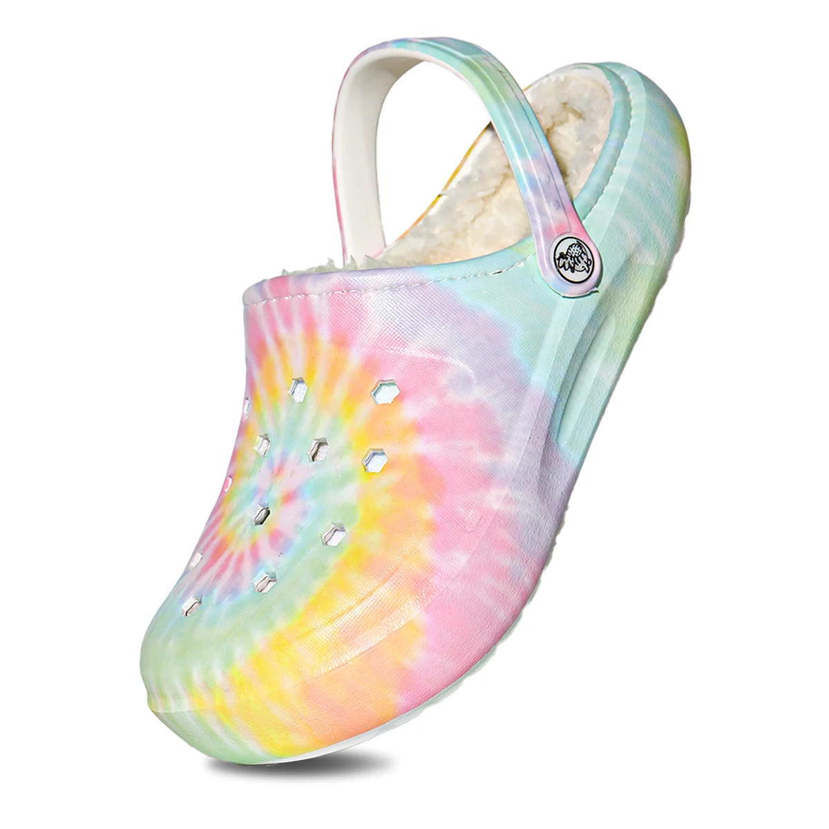 Women's winter warm clogs, fashionable and casual style, can be worn indoors or outdoors