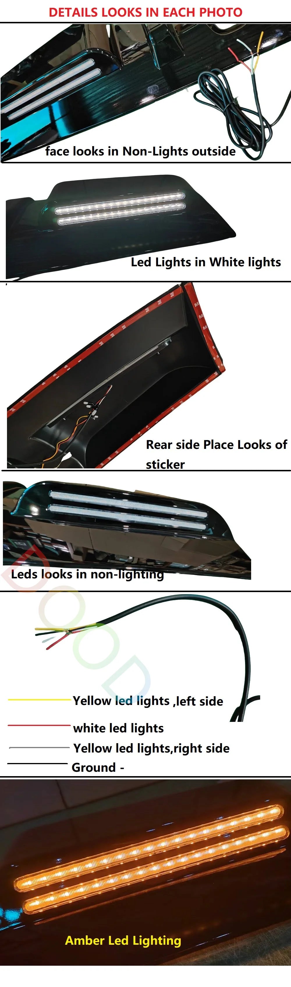Auto Roof Led bar Lights Fit for Mistubishi Triton L200 2015-2023 Roof Light Led Accessories