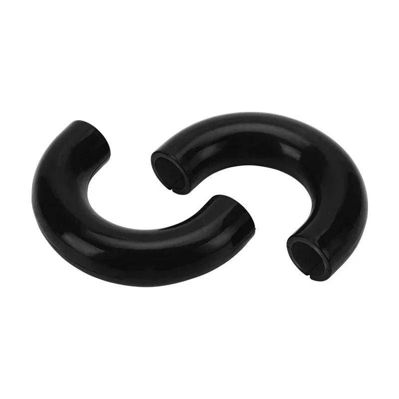 1 Pair Cars Exterior Accessories D-Ring Towing Hook Sleeve For F150 2004-2024 Red D Ring Towing Hook Sleeve