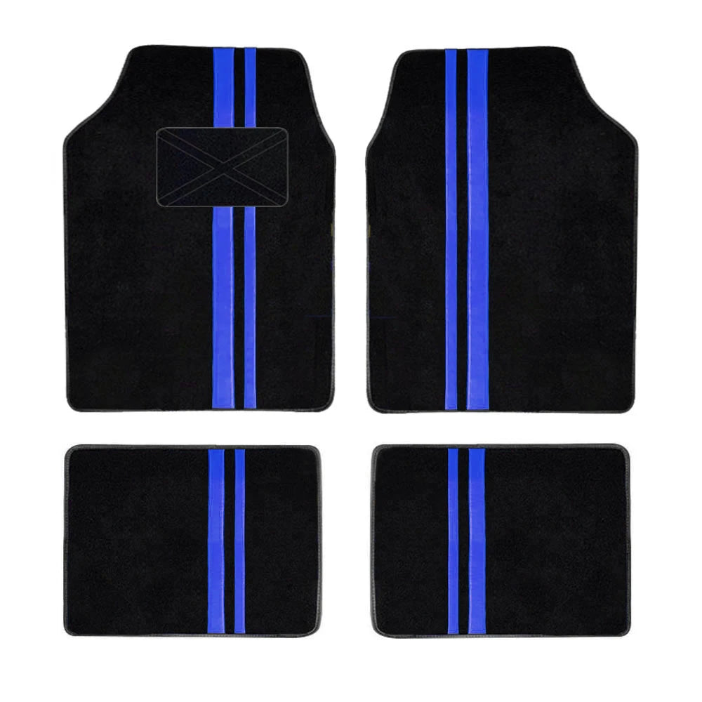 4pcs Universal Car Floor Mats Auto Foot Pad Protector Waterproof Rugs Carpet For Car Automotive Interior ccessories