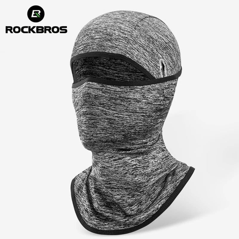 ROCKBROS Summer Ice Silk Cycling Mask Caps Outdoor Sun Protection Sports Motorcycle Cool Full Face Bicycle Mask Bike Scarf Mask