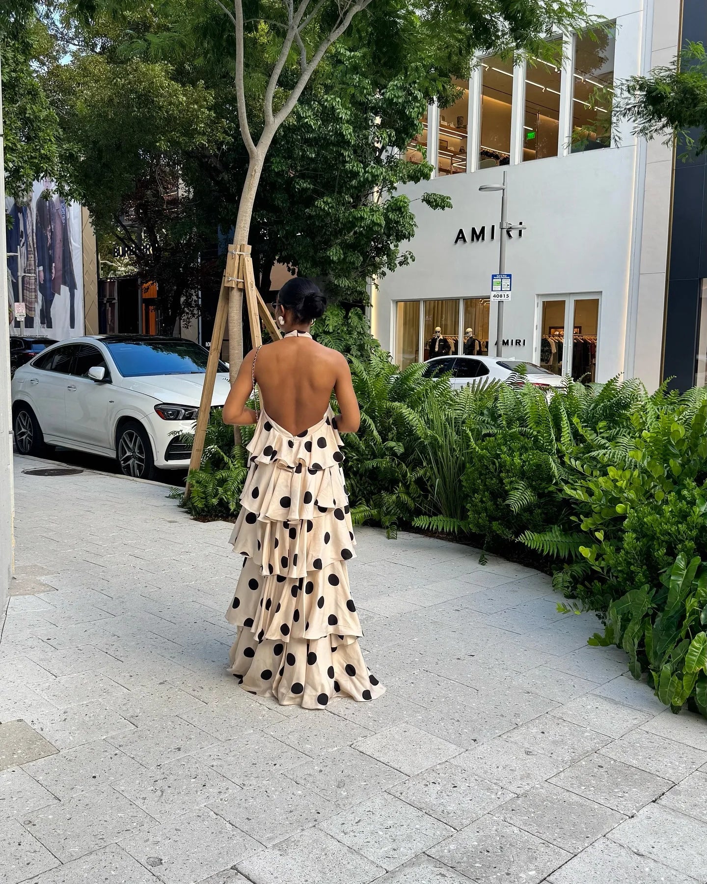 Women Long Dress Cake Dresses Party Night Vestidos Y2k Streetwear Halter Sleeveless Elegant Splice Print Dot Sexy Backless 2026