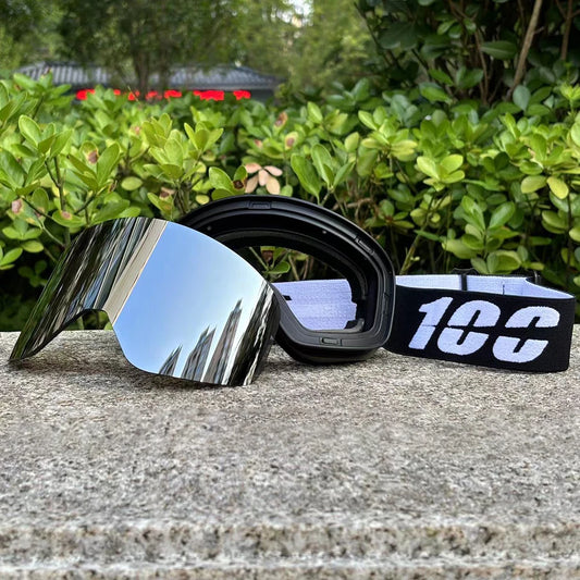 100 Dirt Bike Motocross Goggles Over Glasses Anti Fog Magnetic Lens Off-Road Sandproof Motorcycle Eyewear For Men Women